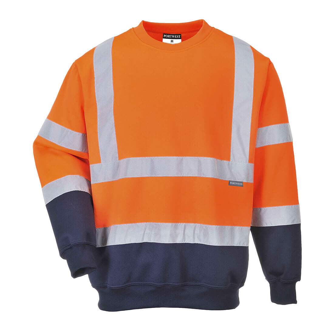 Sudadera Bicolor de Alta Visibilidad para Seguridad Vetonek
