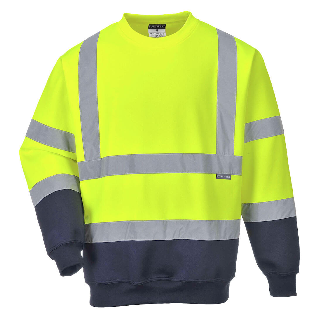 Sudadera Bicolor de Alta Visibilidad para Seguridad Vetonek
