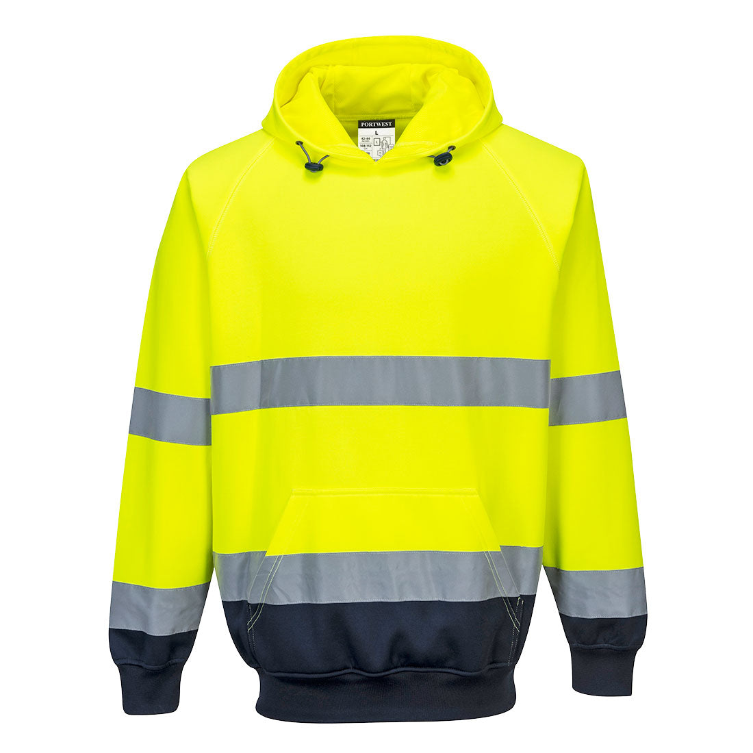 Sudadera Bicolor con Capucha - Comodidad y Estilo para el Trabajo Vetonek