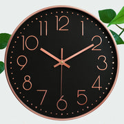 8-inch 20cm Wall Clock, 3D Quartz Wall Clock for Living Room, Hanging Wall Clock, Wall Mounted Clock - Vetonek
