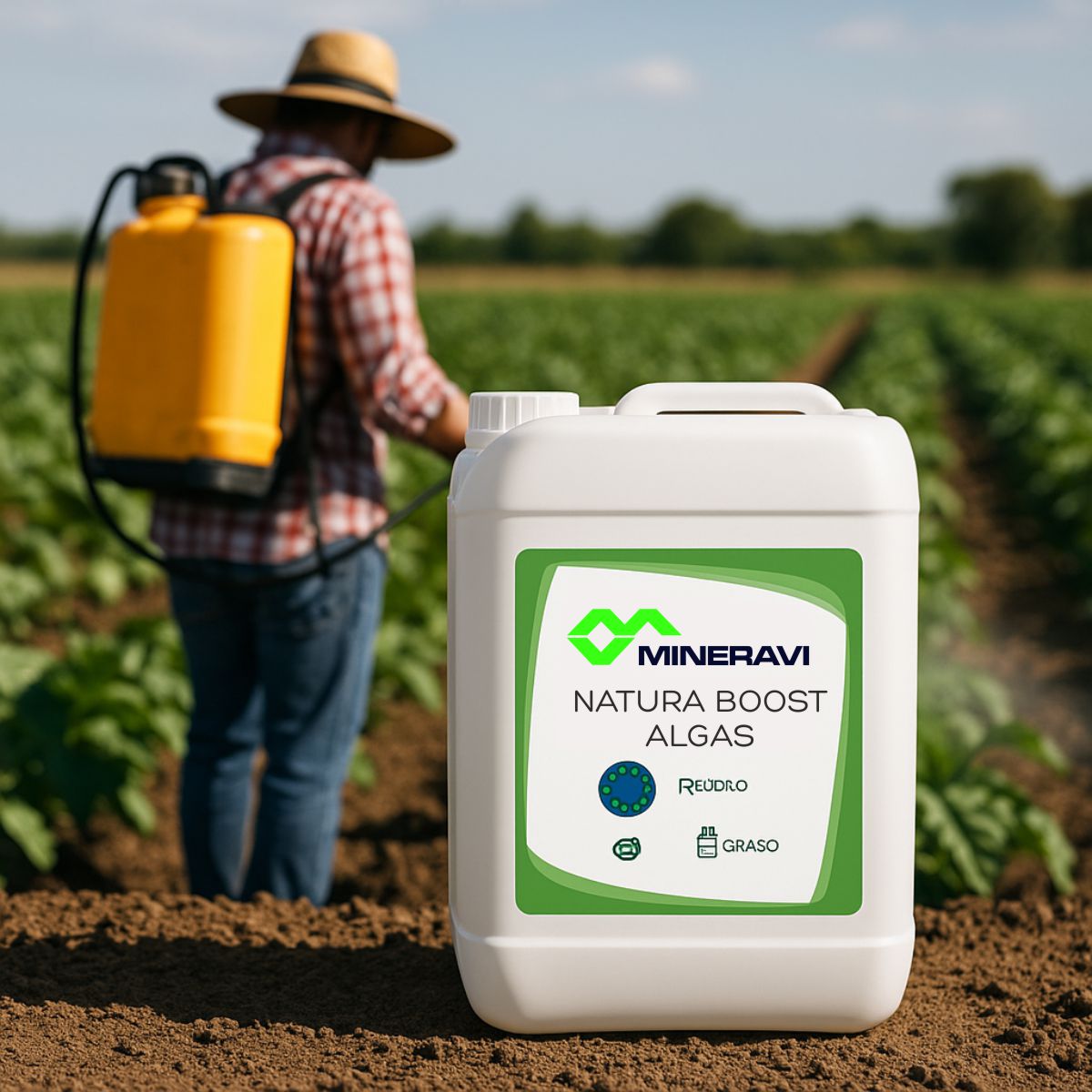 NATURA-BOOST Algues : Bio-stimulant Organique Marin Concentré - Vetonek