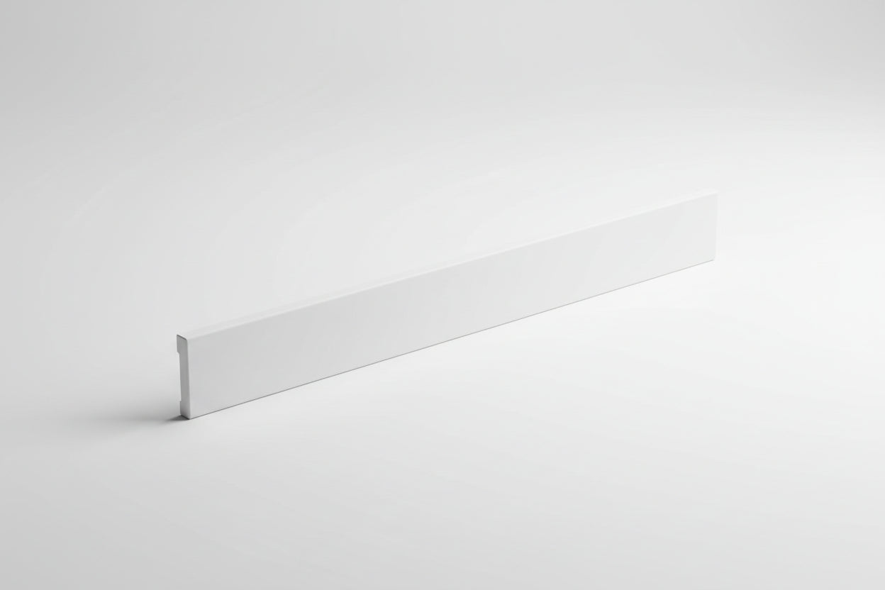 Carreau de porcelaine blanc mat - Vetonek