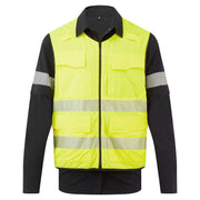 Camiseta Ultimate Modular Hi-Vis 5 en 1 Negro/Amarillo - Portwest BX322
