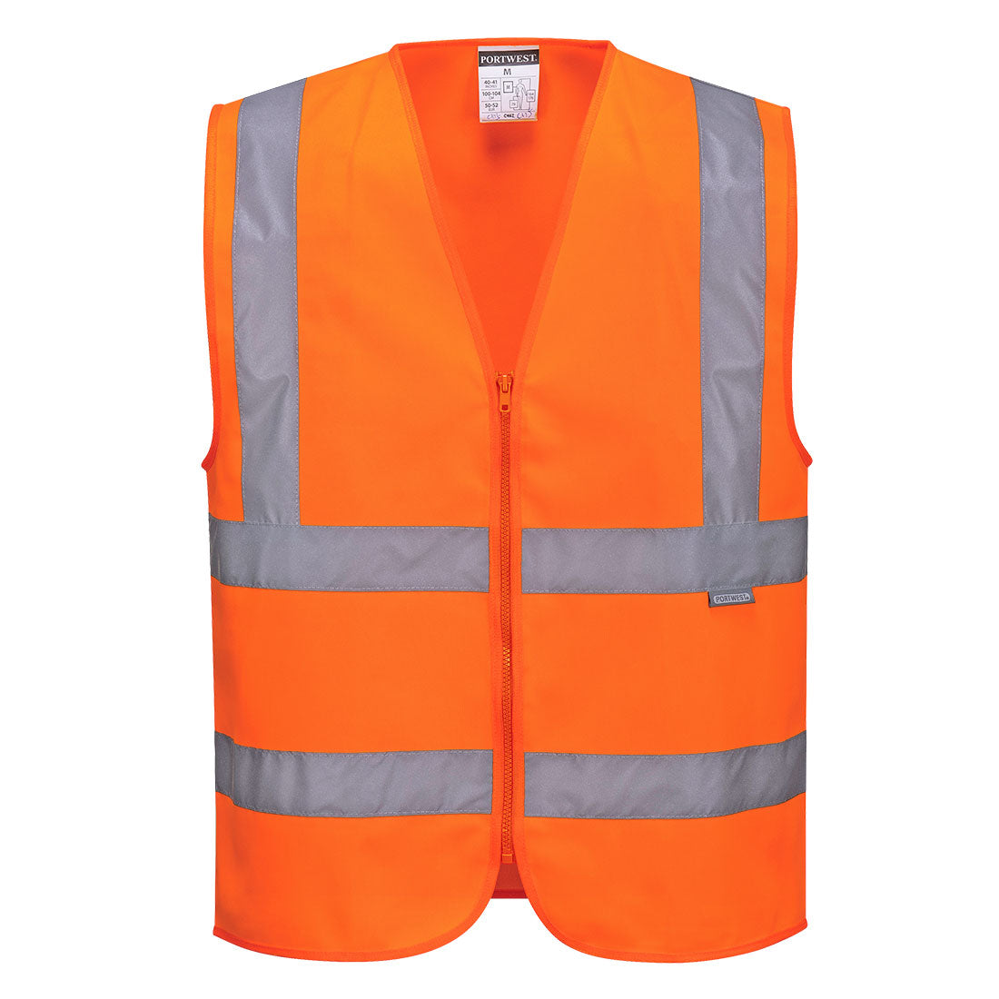 Gilet Haute Visibilité avec Bande et Bretelles Vetonek