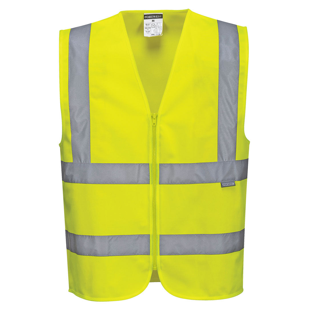 Gilet Haute Visibilité avec Bande et Bretelles Vetonek