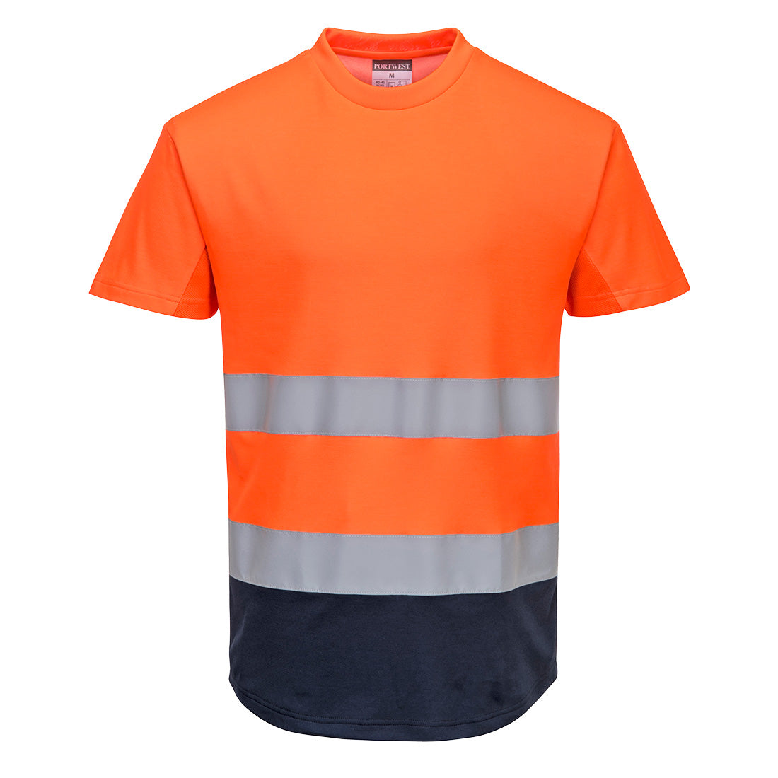 Camiseta Bicolor de Malla Alta Visibilidad para un Confort Óptimo Vetonek
