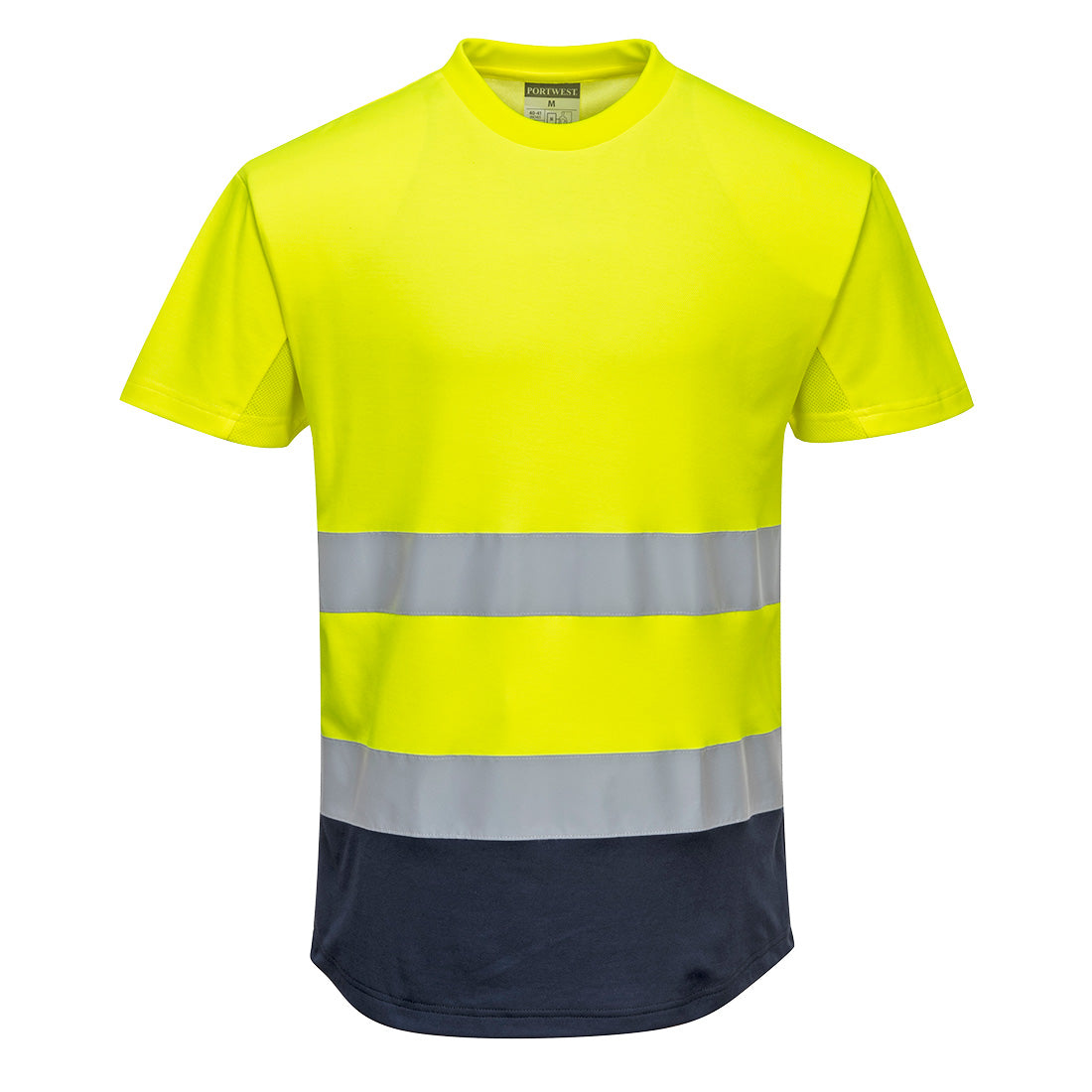 Camiseta Bicolor de Malla Alta Visibilidad para un Confort Óptimo Vetonek