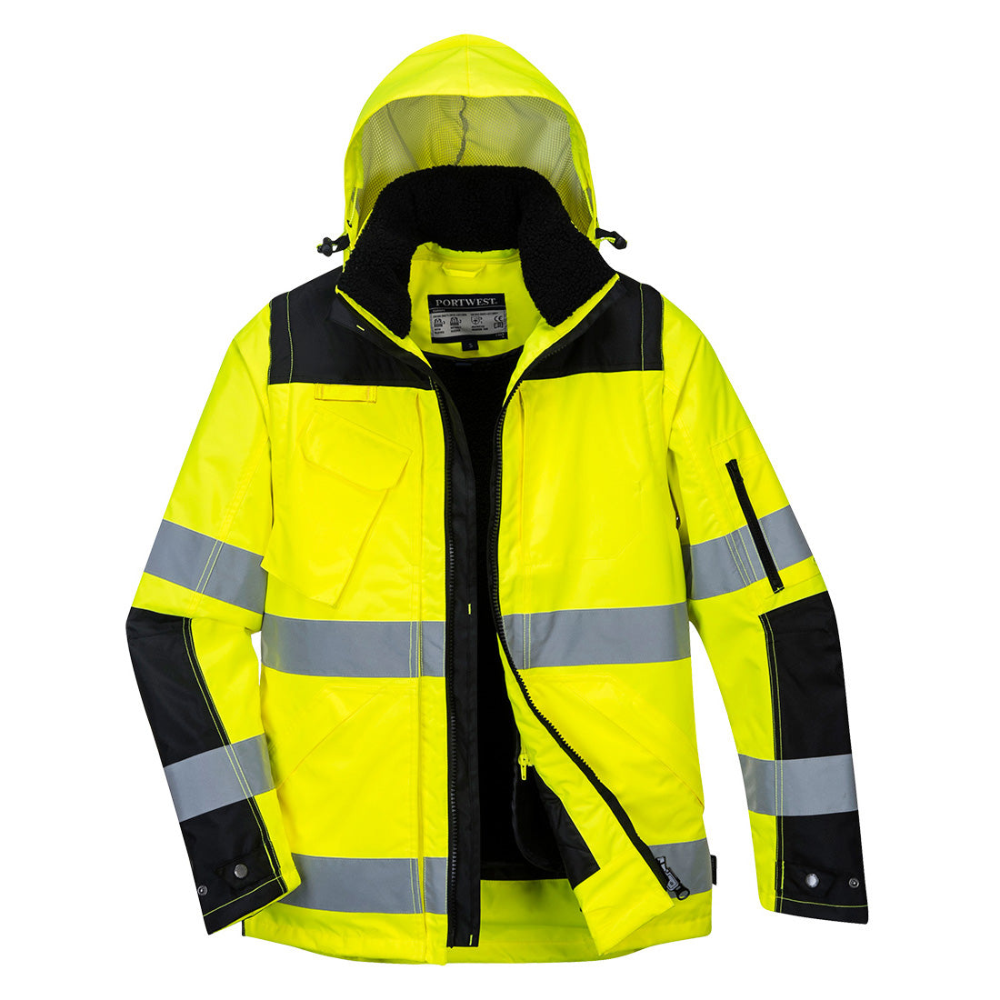 Chaqueta 3 en 1 Pro Hi-Vis: Versatilidad y Protección Vetonek