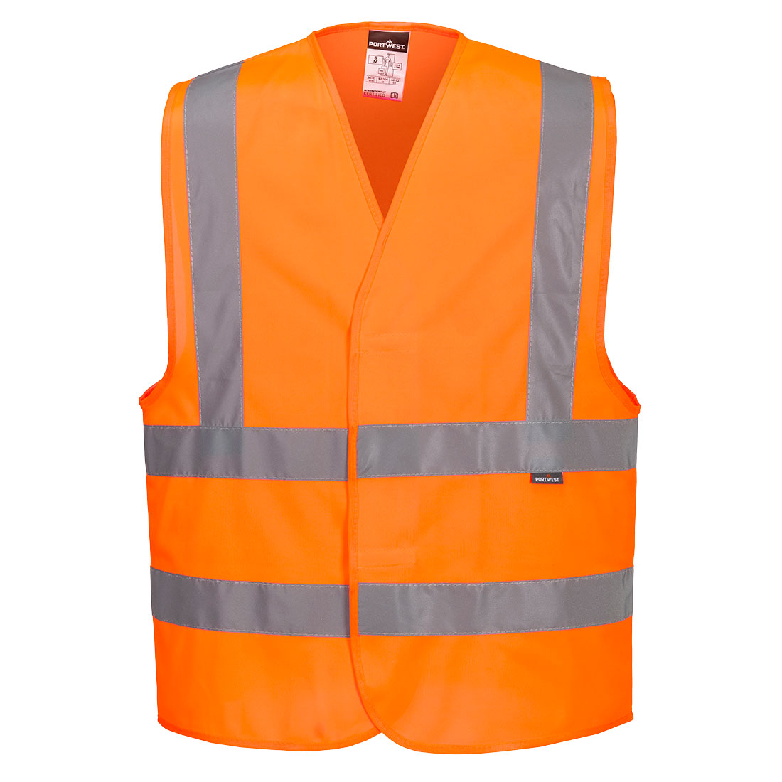 Gilet Haute Visibilité avec Bande et Bretelles Vetonek