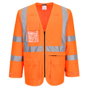 Chaqueta Executive de alta visibilidad Naranja - Portwest C482