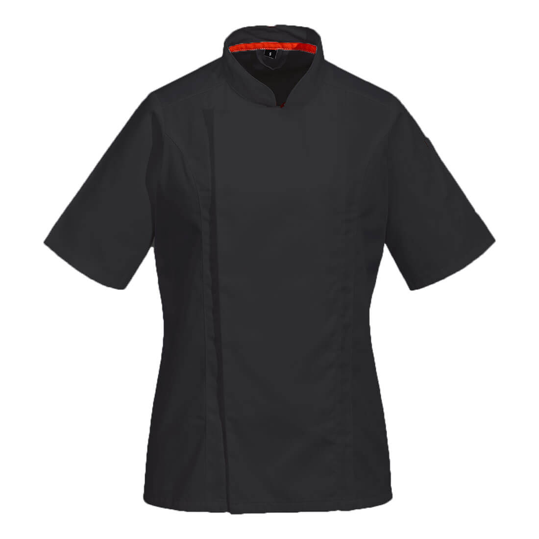 Chaqueta de Cocina de manga corta, para mujer MeshAir Pro Negro - Portwest C736