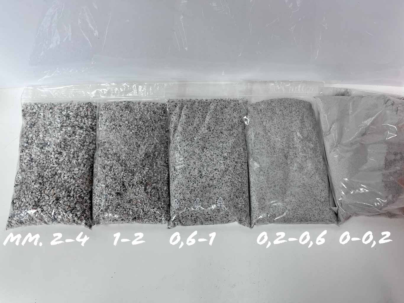 Micro grava Granito Blanco - Vetonek