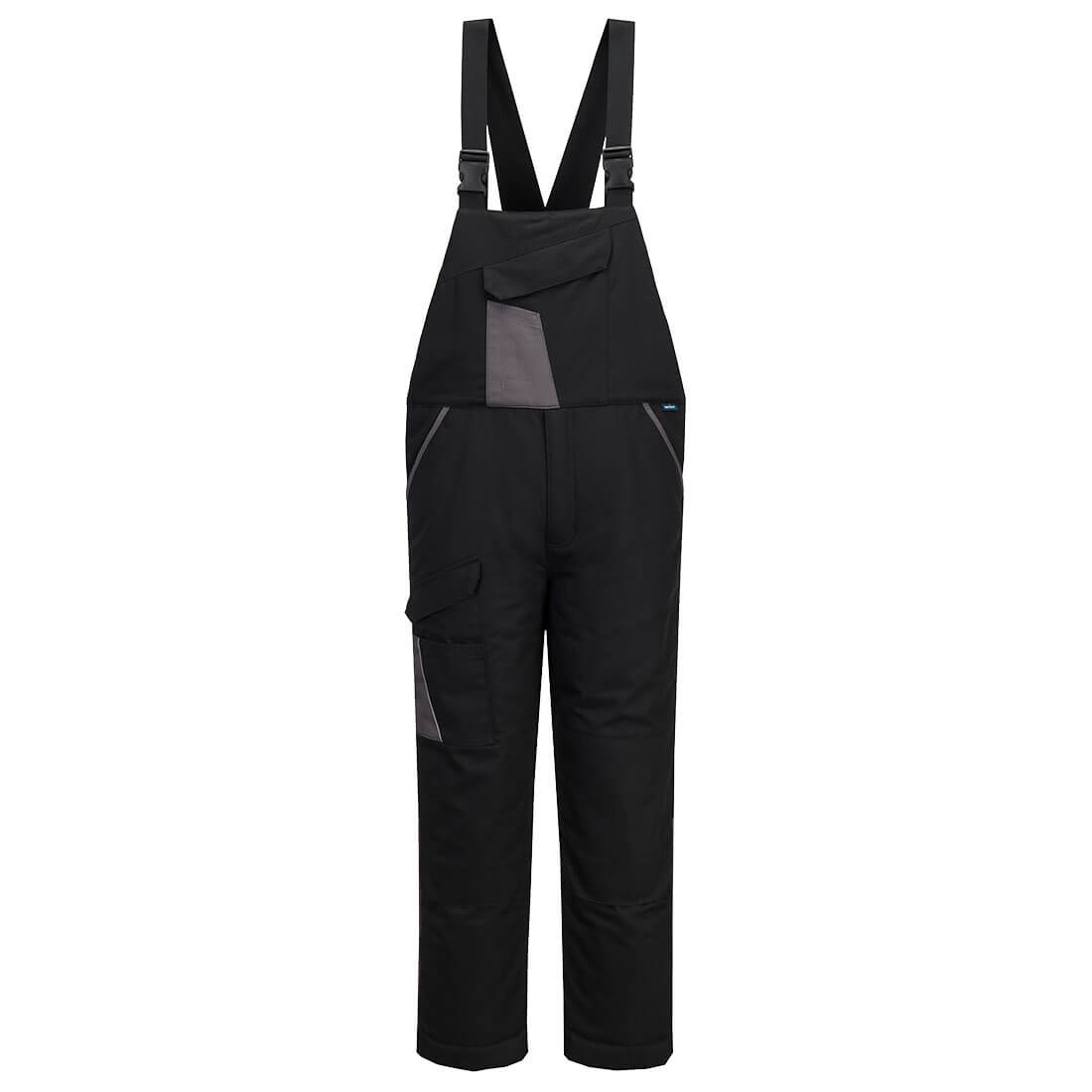 Peto bicolor aislante de algodón WX1 Negro/Gris - Portwest CD117