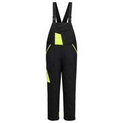 Peto bicolor aislante de algodón WX1 Negro/Amarillo - Portwest CD117
