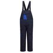 Peto bicolor aislante de algodón WX1 Azul marino/Azul royal - Portwest CD117