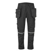 Pantalón WX2 Eco Craft Holster Negro Bajos - Portwest CD845