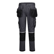 Pantalón WX2 Eco Craft Holster Gris metal Bajos - Portwest CD845