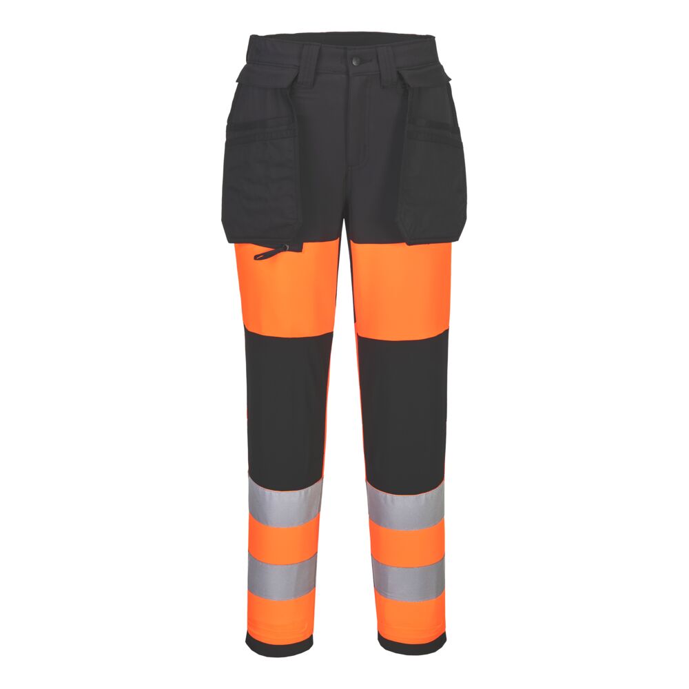 Pantalón Hi-Vis Mujer Class 1 Stretch Eco WX2 - Vetonek