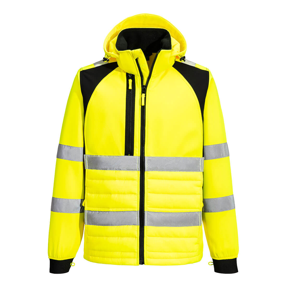 Veste Haute Visibilité Hybride Écologique WX2 | Travail - Vetonek