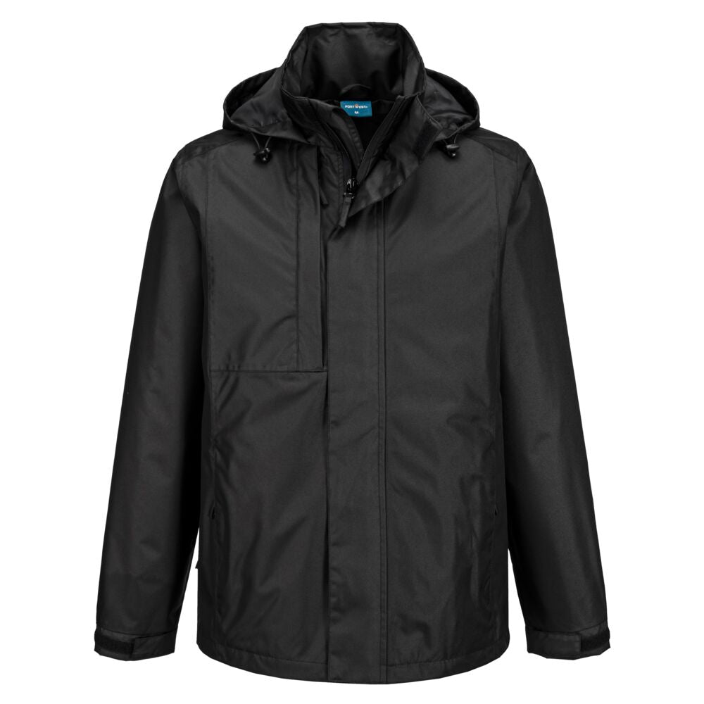 Chubasquero WX2 Eco Rain Negro - Portwest CD867