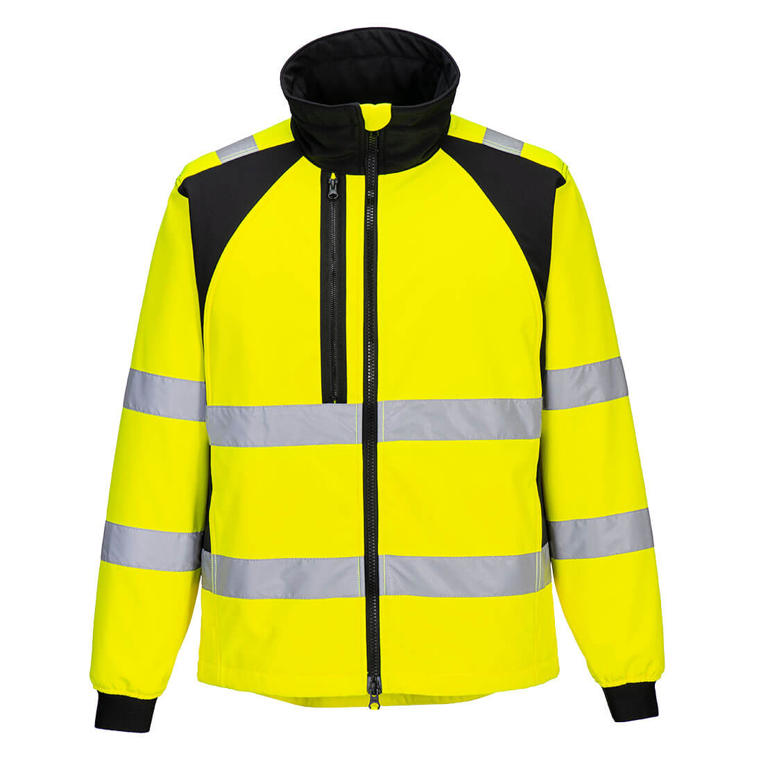 Veste Softshell Haute Visibilité WX2 Eco - Sécurité et Confort Vetonek