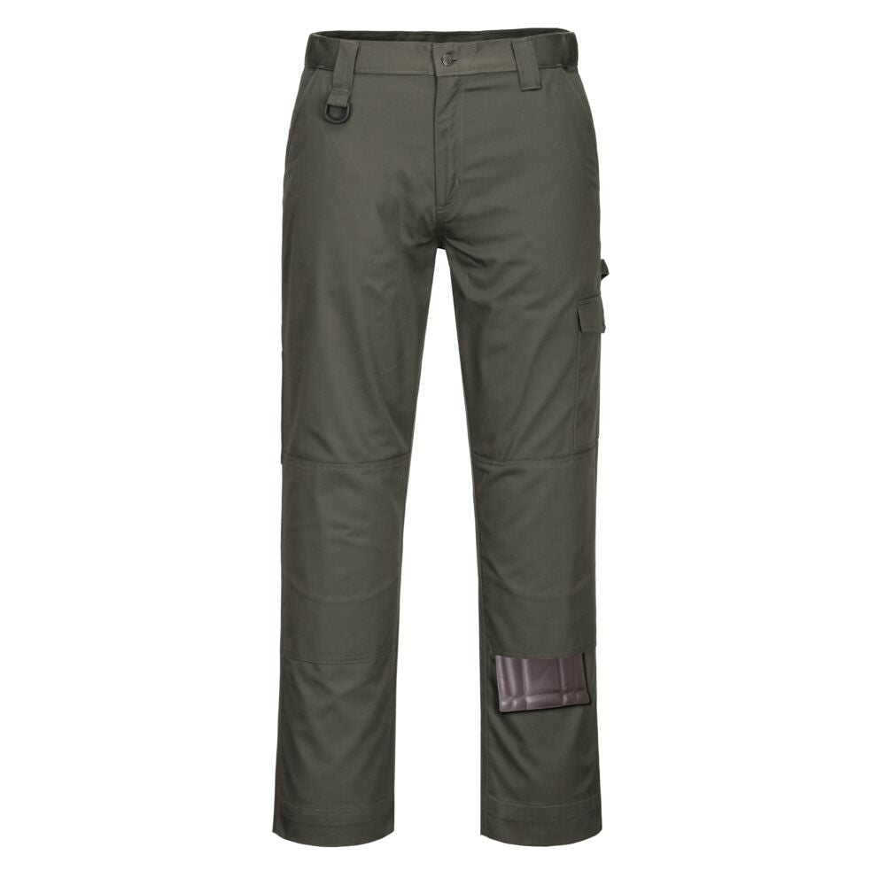 Pantalón Super Work Verde bosque oscuro Bajos - Portwest CD884