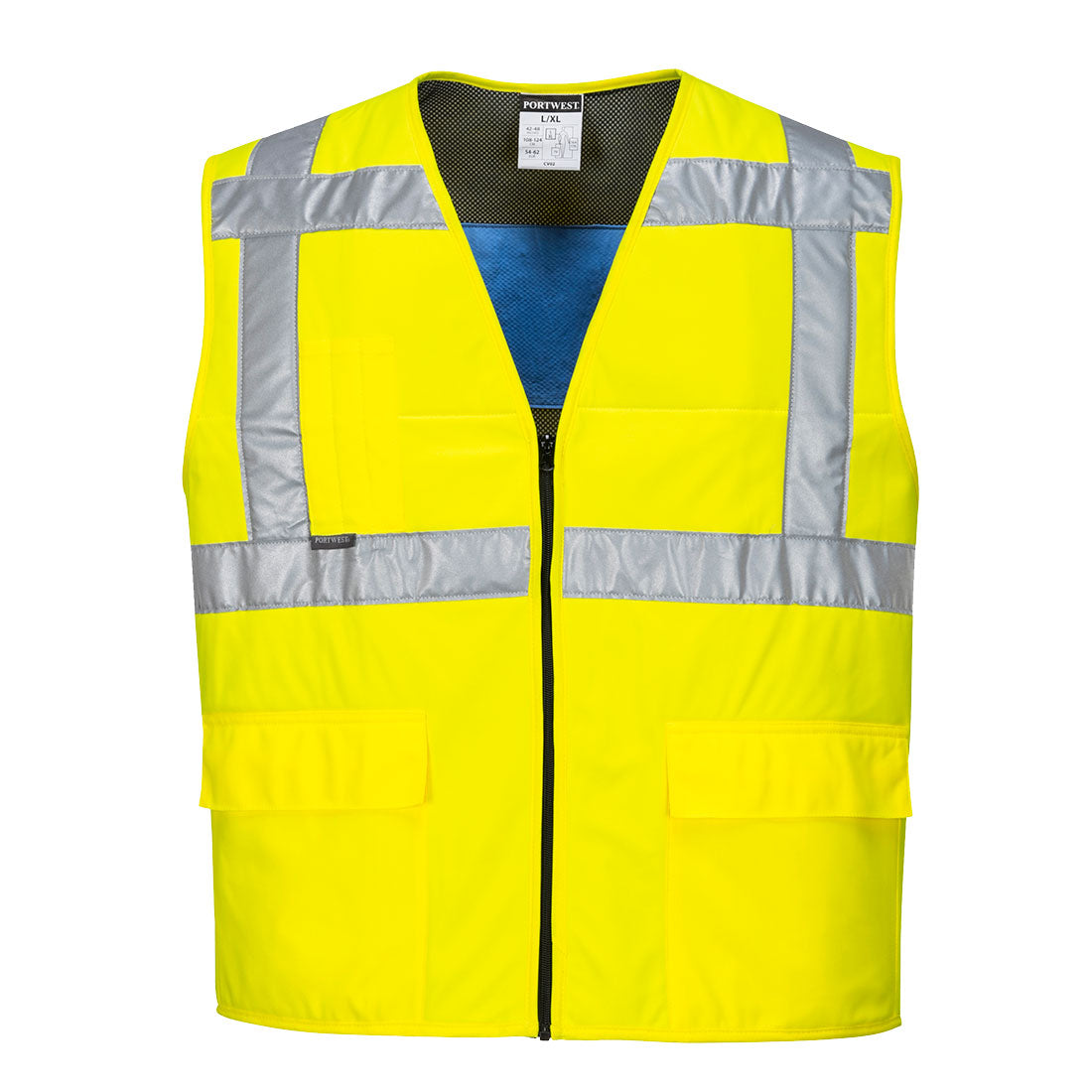 Chaleco refrescante de alta visibilidad para combatir el estrés térmico Vetonek