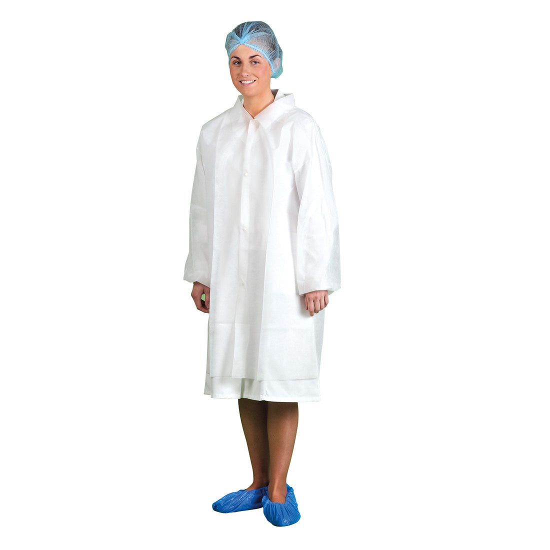Bata desechable de PP para visitas - Pack de 200 Vetonek