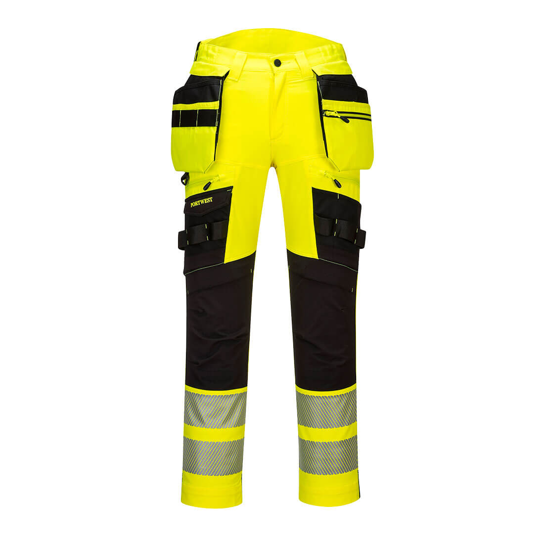 Pantalón de alta visibilidad DX4 Hi-Vis con bolsillos desmontables Vetonek
