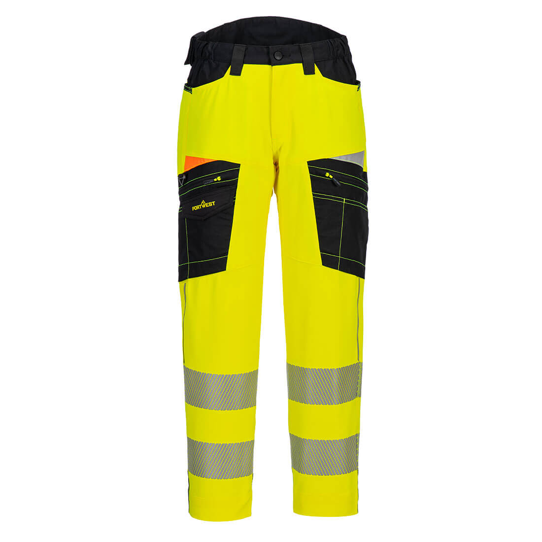 Pantalones de alta visibilidad DX4 Hi-Vis Service para trabajo Vetonek