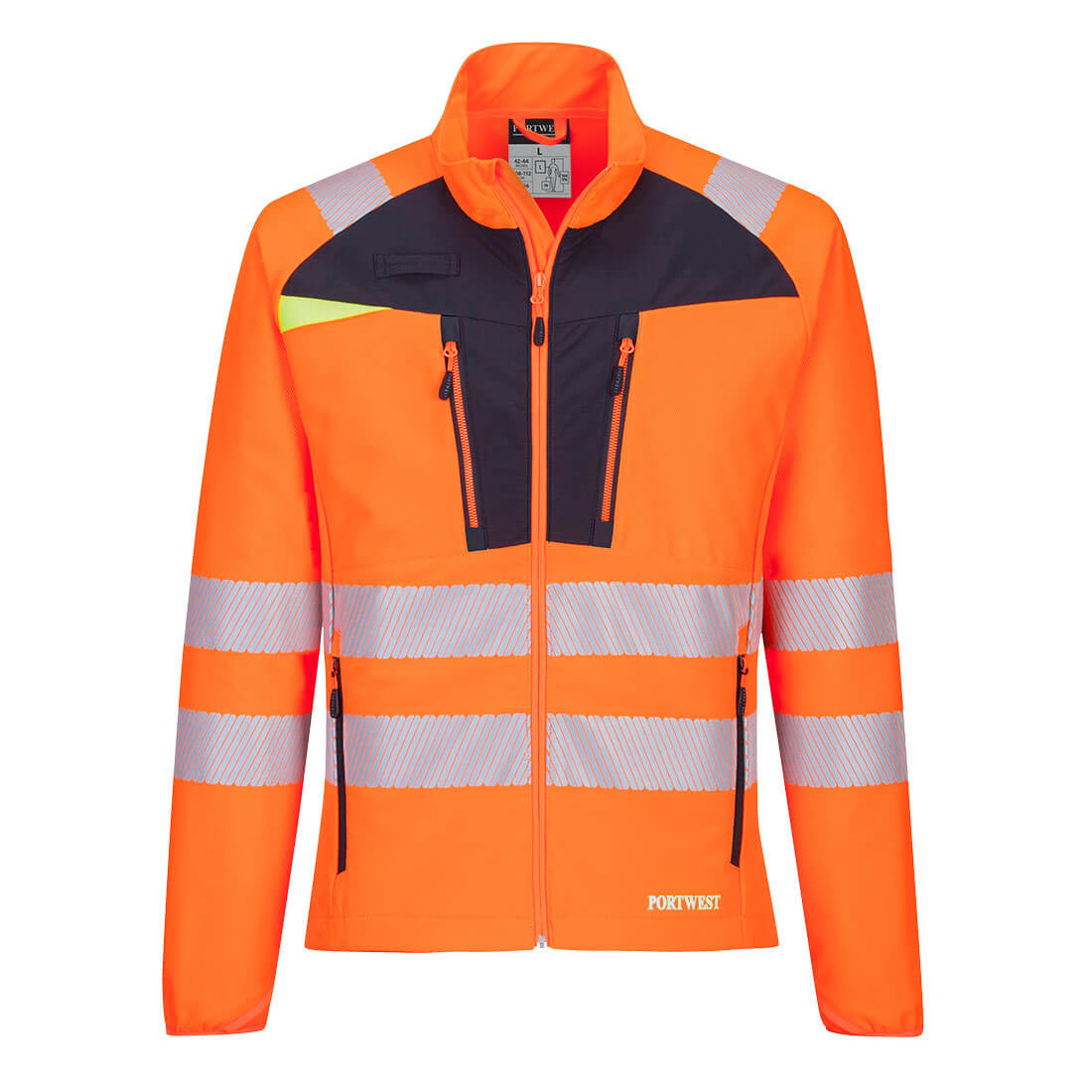 Camiseta de alta visibilidad Base Layer DX4 con cremallera Vetonek