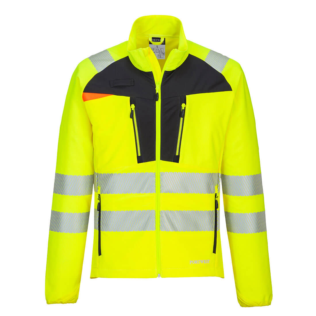 Camiseta de alta visibilidad Base Layer DX4 con cremallera Vetonek