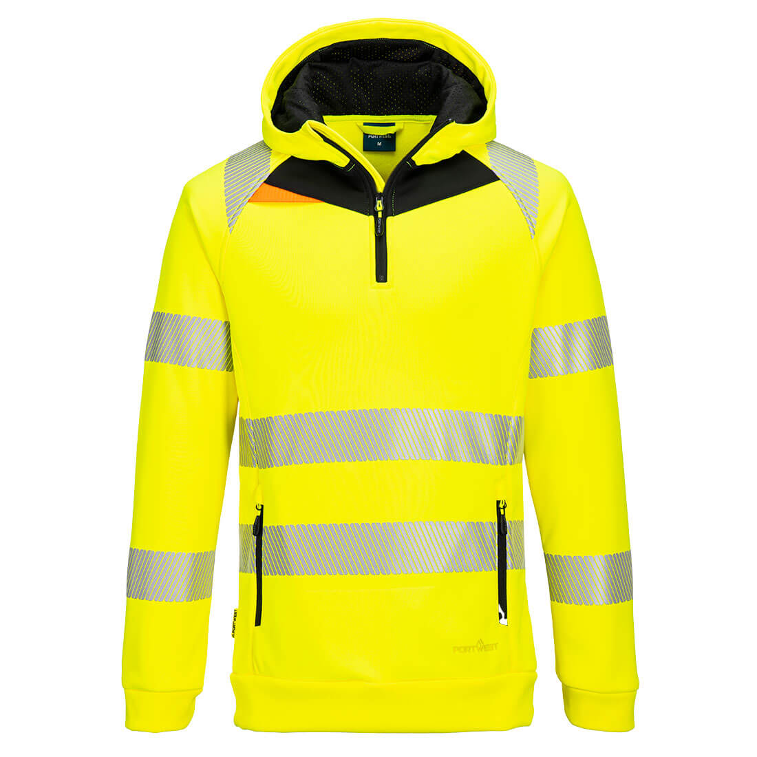 Sudadera con capucha DX4 Hi-Vis 1/4 Zip para el invierno Vetonek