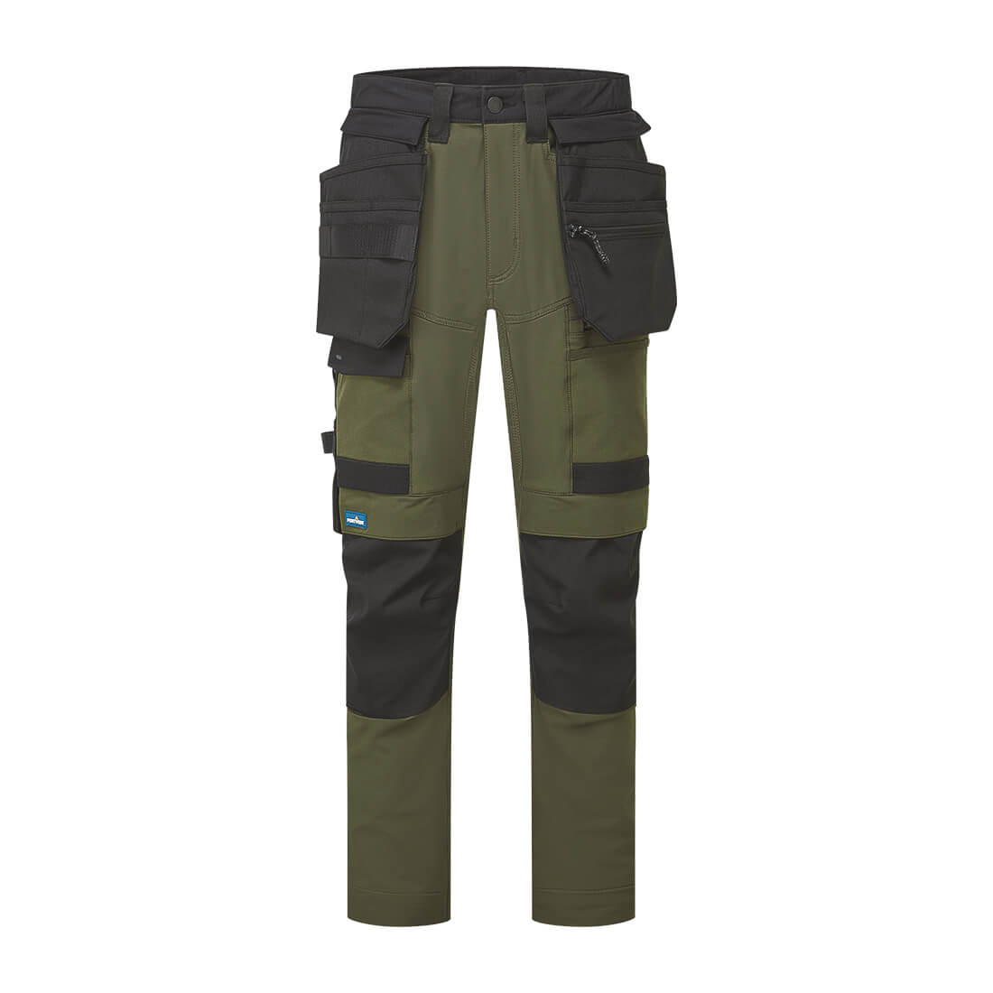 DX4 Evolution pantalones holster elásticos con bolsillos desmontables Verde bosque oscuro - Portwest DX4E40