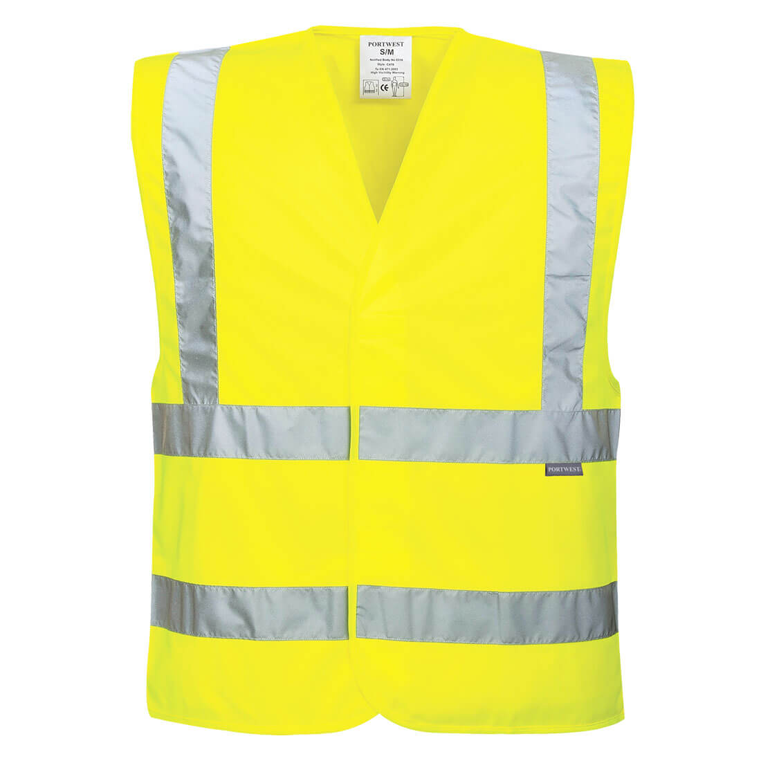 Chaleco Eco Alta Visibilidad - Pack de 10 Vetonek