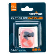 Tapones Easy Fit TPR Corded (1 Par) Naranja - Portwest EP22