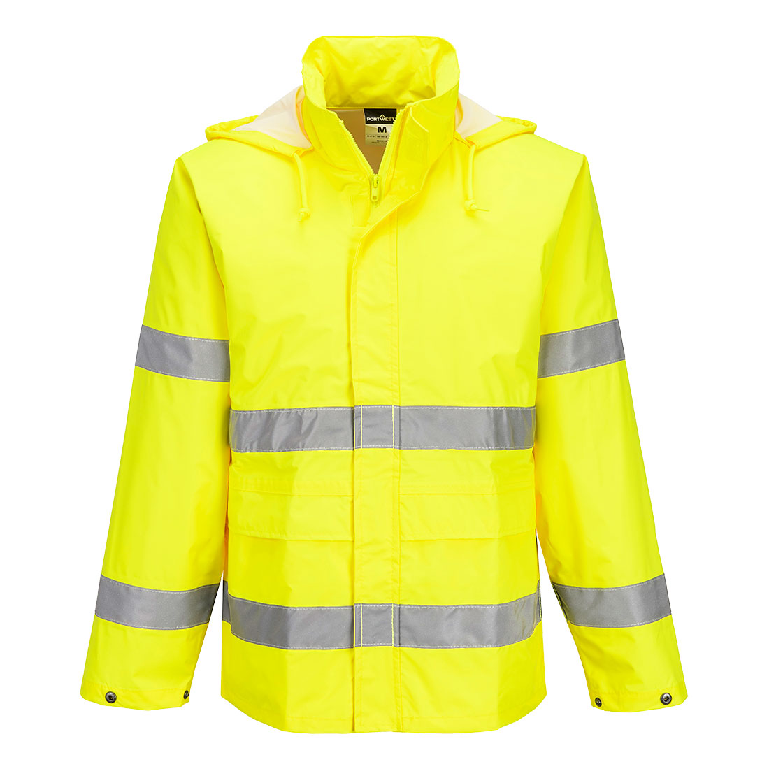 ES1 Essential chaqueta de lluvia de alta visibilidad Amarillo - Portwest ES440