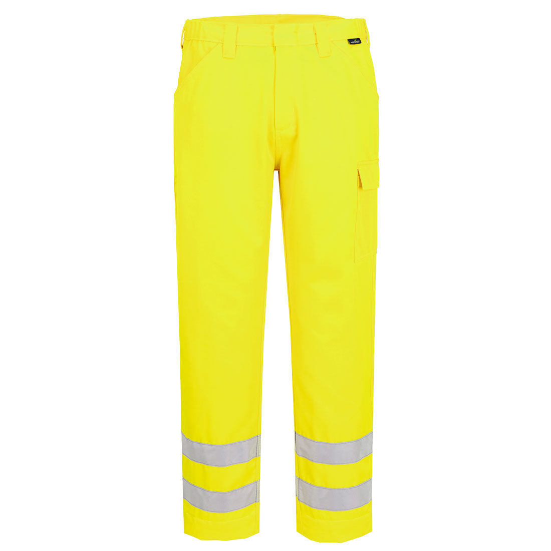 ES1 Essential pantalón combat de alta visibilidad Amarillo - Portwest EST46