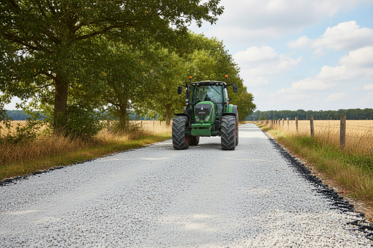 Plaque stabilisatrice EasyPave PRO – Charge 70 000 kg | Vodaland Espagne