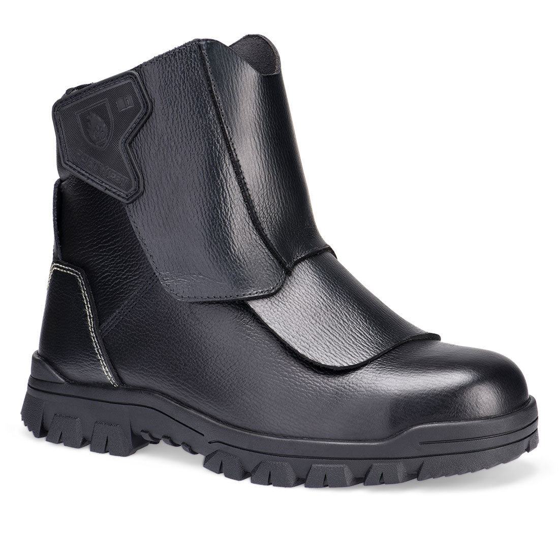 Bota de fundición de cuero composite SB PL CI HI HRO FO LG SR EH WG Fe Negro - Portwest FC48