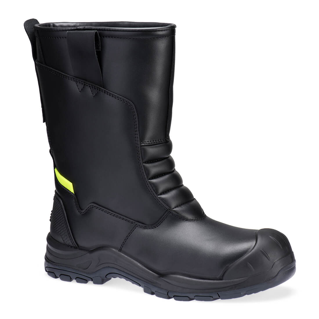 Bota Rigger Steel Leather Winter S3L SC HRO CI SR Negro - Portwest FD07