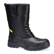Bota Rigger Steel Leather Winter S3L SC HRO CI SR Negro - Portwest FD07