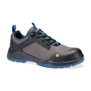 Zapatos bajos de malla compuesta S3S ESD SR FO Negro/Verde azulado - Portwest FE11