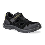 Sandalia de piel de ante composite Negro - Portwest FE16
