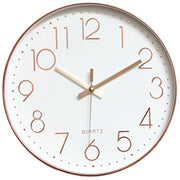 8-inch 20cm Wall Clock, 3D Quartz Wall Clock for Living Room, Hanging Wall Clock, Wall Mounted Clock - Vetonek