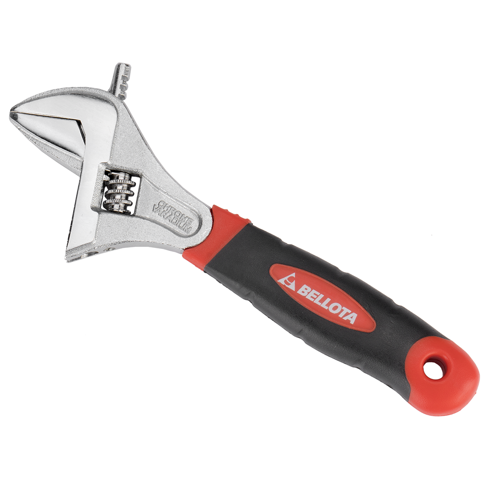 Llave ajustable de gran apertura Bellota 26461 con mango bimaterial
