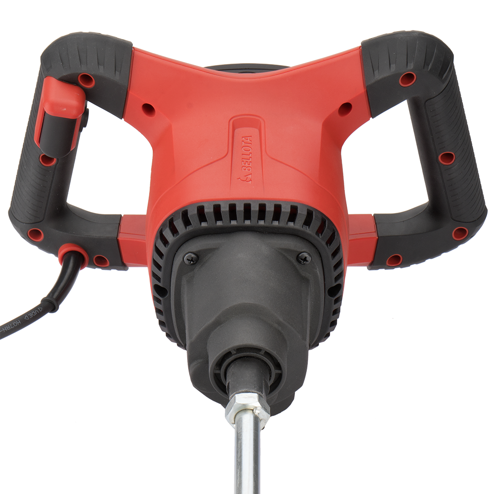 Detalle del motor de la mezcladora Bellota BePower M14