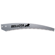 Hoja curva de repuesto Bellota H450 con dentado japonés, vista completa