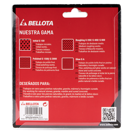 Soporte Bellota DFDIAMSM14 en uso