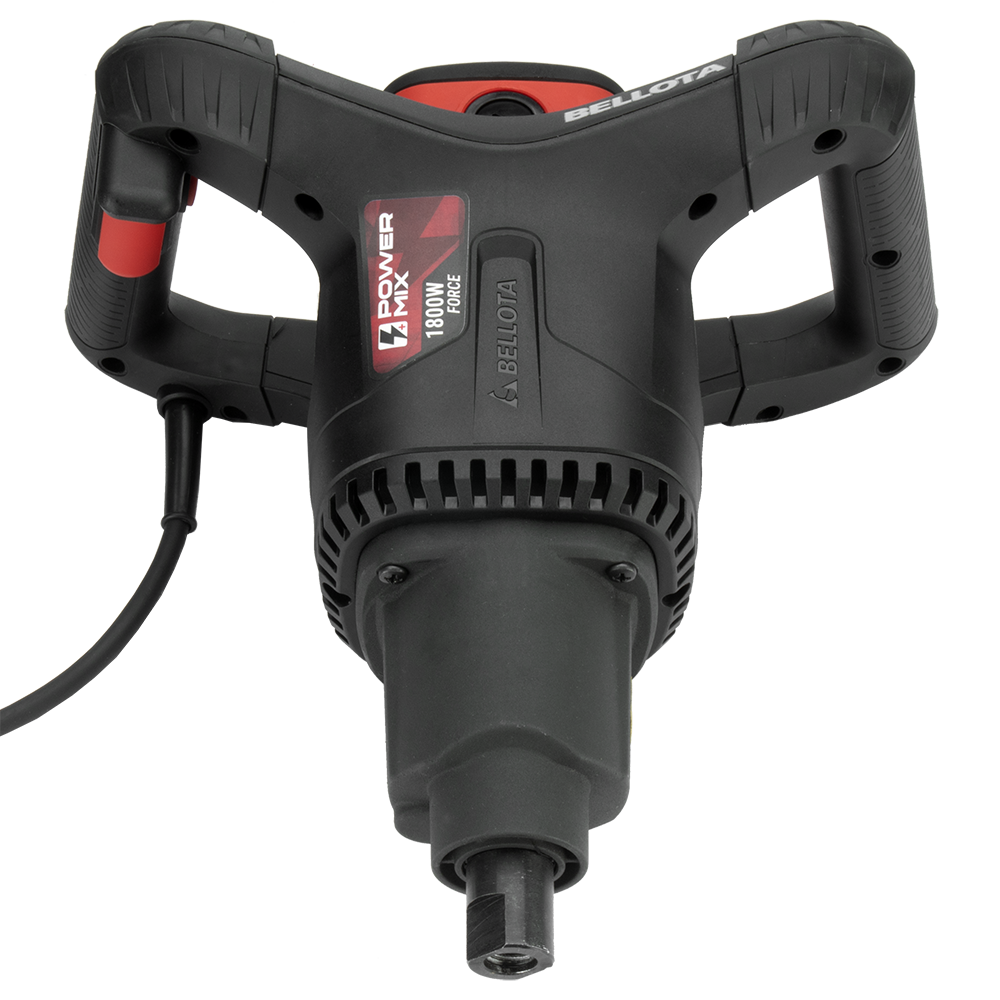 Detalle del motor de la mezcladora Bellota BePower M18N